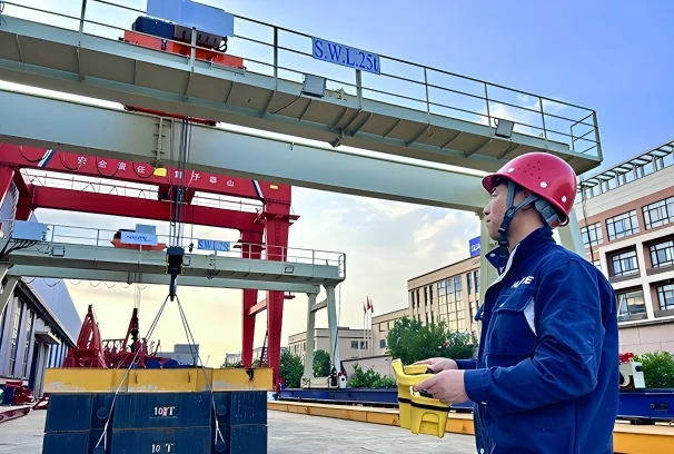Safe Operation Training Completed for 25T Gantry Crane