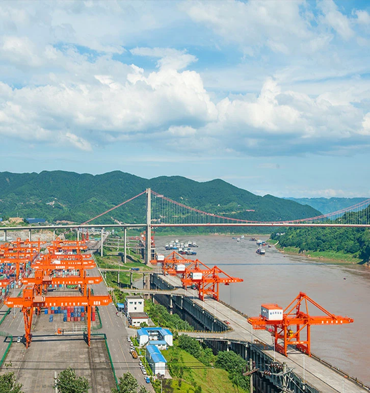 Port Container Handling Gantry Crane Project